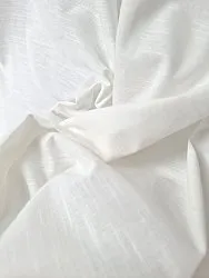 Cortinas - Cortina de algodão Adriana (branco)