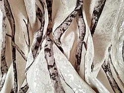 Cortina - Maya (preto/branco)