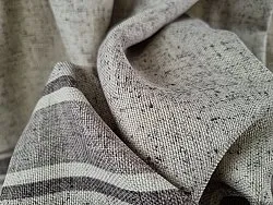 Cortinas - Cortina de linho Letitia (cinza claro)