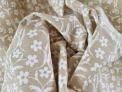 Cortinas - Cortina de algodão Sari (sand)