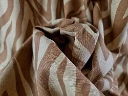Cortinas - Cortina de algodão Laura (bege escuro)