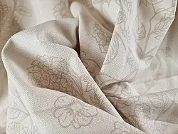 Cortinas - Cortina de algodão Minna (bege)