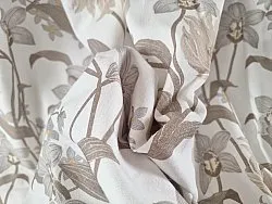 Cortinas - Cortina de algodão Florina (bege)