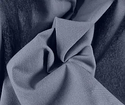 Cortinas - Cortina de algodão Anja (azul)