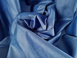 Cortinas - Cortina de veludo Juliet (azul)