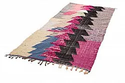 Tapete Berbere Marroquino Boucherouite 125 x 290 cm
