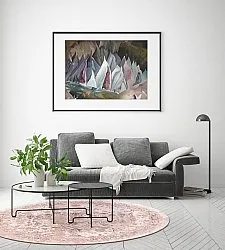 Tapete redondo - Mateur (rosa)