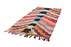 Tapete Berbere Marroquino Boucherouite 125 x 250 cm