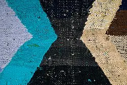 Tapete Berbere Marroquino Boucherouite 155 x 250 cm