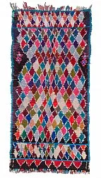 Tapete Berbere Marroquino Boucherouite 225 x 105 cm