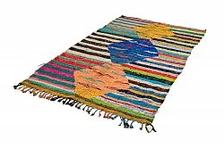 Tapete Berbere Marroquino Boucherouite 135 x 230 cm