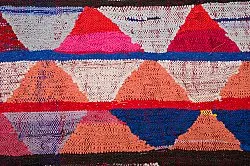 Tapete Berbere Marroquino Boucherouite 145 x 240 cm