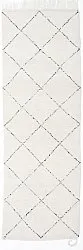 Tapete Kilim Marroquino Beni Ourain 270 x 85 cm