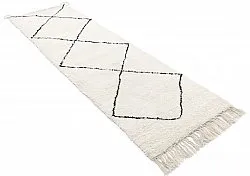 Tapete Kilim Marroquino Beni Ourain 320 x 95 cm