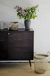 Móvel TV / Cómoda - Prime (nogueira/latão)