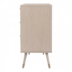 Cômoda - Prime - 6 lådor (carvalho branco)