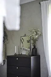 Cômoda - Prime - 5 lådor (nogueira/latão)