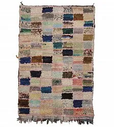 Tapete Berbere Marroquino Boucherouite 170 x 115 cm