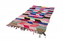 Tapete Berbere Marroquino Boucherouite 150 x 305 cm