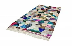 Tapete Berbere Marroquino Boucherouite 150 x 305 cm