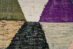 Tapete Berbere Marroquino Boucherouite 150 x 305 cm