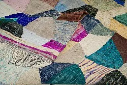 Tapete Berbere Marroquino Boucherouite 150 x 305 cm