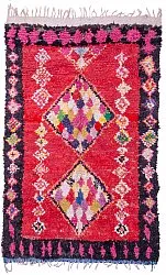 Tapete Berbere Marroquino Boucherouite 255 x 165 cm