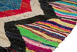 Tapete Berbere Marroquino Boucherouite 125 x 265 cm