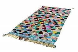 Tapete Berbere Marroquino Boucherouite 125 x 255 cm