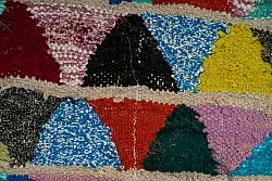 Tapete Berbere Marroquino Boucherouite 125 x 255 cm