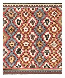 Tapete Oriental - Hazara Kelim Hand Woven - 247 x 288 cm