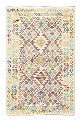 Tapete Oriental - Vegi Kelim Hand Woven - 99 x 155 cm