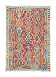 Tapete Oriental - Vegi Kelim Hand Woven - 202 x 294 cm