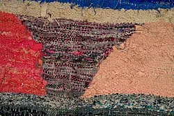 Tapete Berbere Marroquino Boucherouite 135 x 270 cm