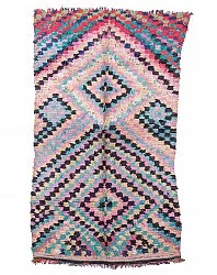 Tapete Berbere Marroquino Boucherouite 240 x 140 cm