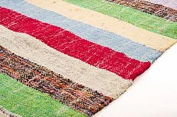 Tapete Berbere Marroquino Boucherouite 125 x 215 cm