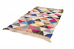 Tapete Berbere Marroquino Boucherouite 135 x 230 cm