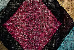 Tapete Berbere Marroquino Boucherouite 135 x 230 cm