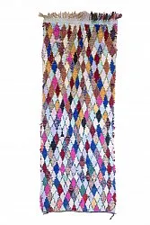 Tapete Berbere Marroquino Boucherouite 280 x 105 cm
