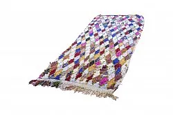 Tapete Berbere Marroquino Boucherouite 280 x 105 cm