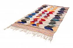 Tapete Berbere Marroquino Boucherouite 155 x 325 cm