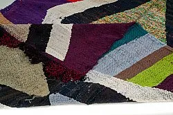 Tapete Berbere Marroquino Boucherouite 135 x 255 cm