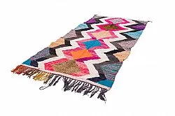 Tapete Berbere Marroquino Boucherouite 120 x 265 cm