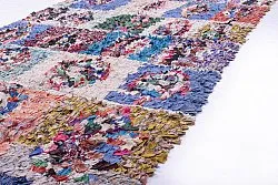 Tapete Berbere Marroquino Boucherouite 245 x 130 cm
