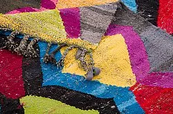 Tapete Berbere Marroquino Boucherouite 140 x 275 cm