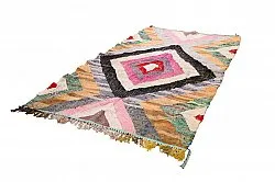 Tapete Berbere Marroquino Boucherouite 155 x 285 cm