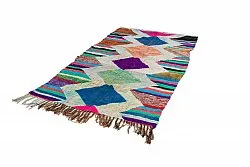 Tapete Berbere Marroquino Boucherouite 130 x 230 cm