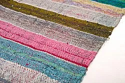 Tapete Berbere Marroquino Boucherouite 145 x 295 cm