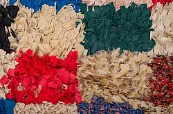 Tapete Berbere Marroquino Boucherouite 280 x 155 cm