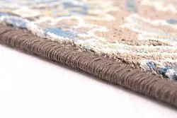 Wiltonmatta - Sanandaj (blå-beige)